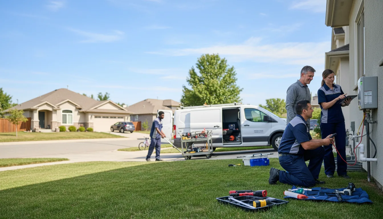 Tankless water heater service in Hankamer, TX